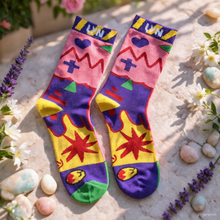 WhyNot | Bunte Crew-Socken