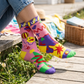 WhyNot | Bunte Crew-Socken