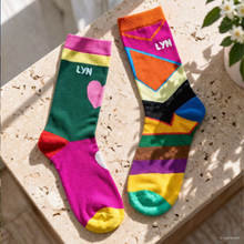 Queen | Bunte Crew-Socken