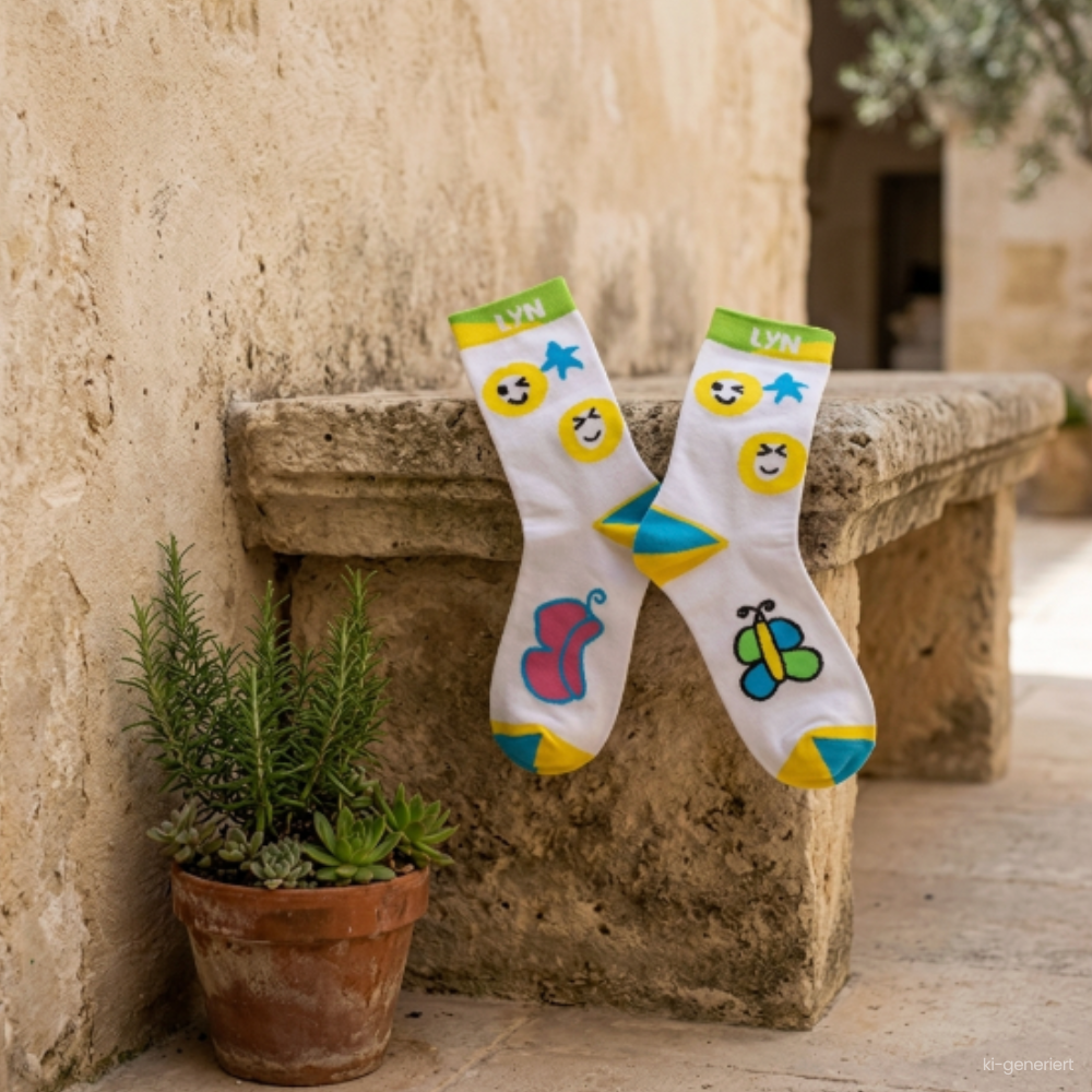 Nacho | Bunte Crew-Socken