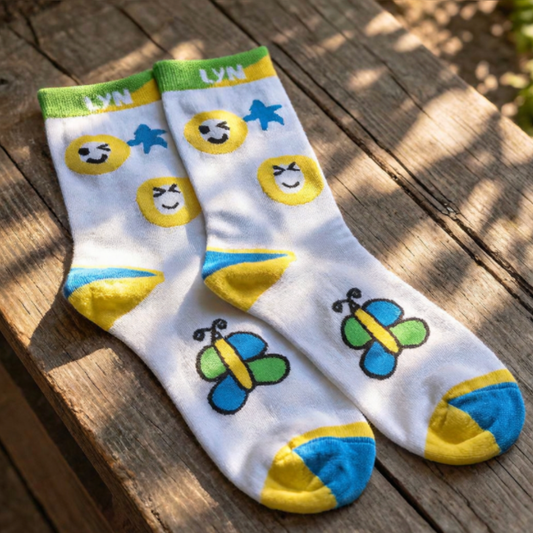 Nacho | Bunte Crew-Socken