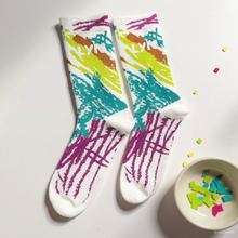 Peace | Bunte Crew-Socken